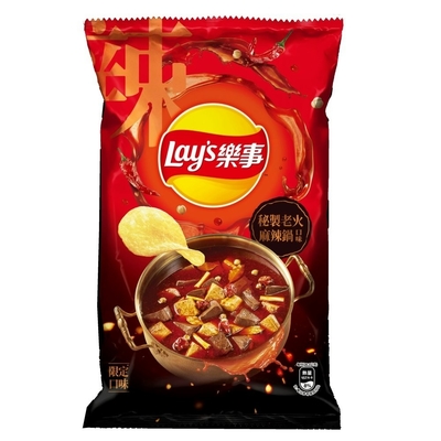 Exklusive Exporteur-Auswahl: Lays Pan-Seared Scallops Kartoffelchips - 34g - Verbessern Sie Ihr asiatisches Snack-Angebot