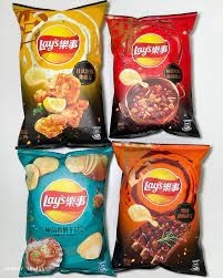 Exklusive Exporteur-Auswahl: Lays Pan-Seared Scallops Kartoffelchips - 34g - Verbessern Sie Ihr asiatisches Snack-Angebot