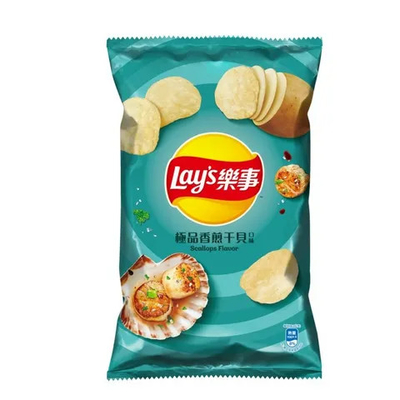 Lays Premium Schalke Fusion Chips 34g - Erhöhen Sie Ihr Großhandels-Inventar mit diesem einzigartigen asiatischen Snack Genuss