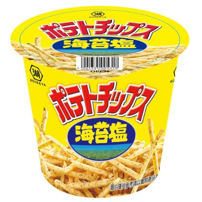 Erweitern Sie Ihre Großhandelswahl, indem Sie Kalamojo Long Potato Sticks - Salzwasser Algen 65g /12 Eimer einbeziehen