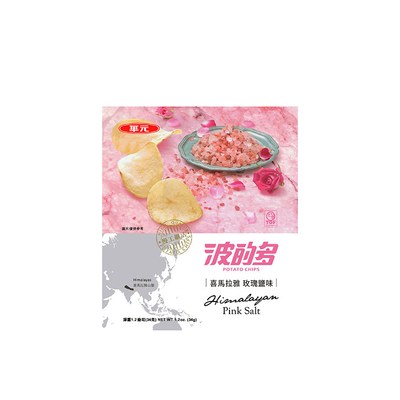 Erweitern Sie Ihr Großhandelsangebot Kartoffelchips- Rosensalz 34g /10 Beutel- Asiatische Snacks Großhandel