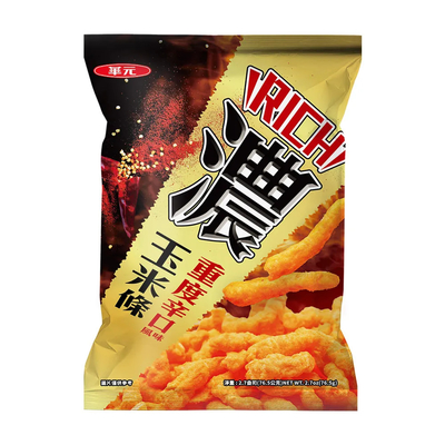 Extoischer Snack Super scharfes Mais Snack 113 g, 12-Pack - Großhandel von einer führenden asiatischen Snack Marke - Beste Extoischer Snack