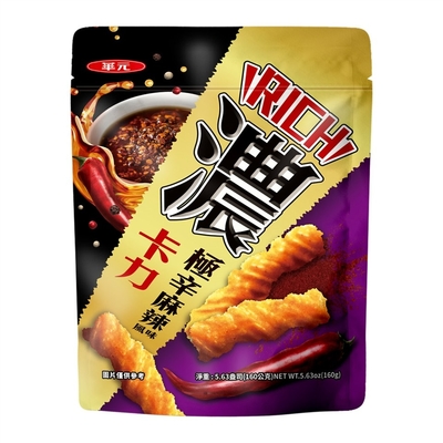 Asiatischer Snack Großhändler Dicke Serie Knoblauch Geschmack Kartoffelchips 76,5g 12 Packungen Asiatischer Snack Händler