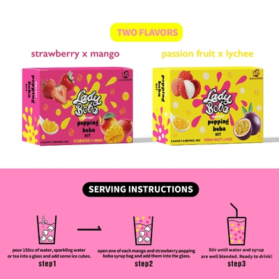 Einführung: Authentische und spielerische Popping-Boba-Tee-Kits - Verbessern Sie Ihre Auswahl an Blasentee