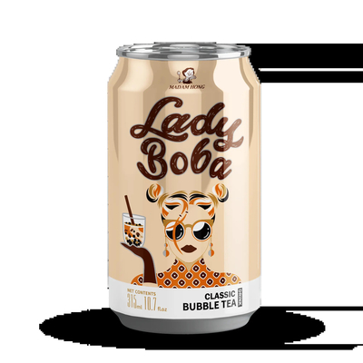 Hot FMCG-Produkt für 2024: 315 ml am besten verkauftes Brown Sugar Flavor Boba Tee Getränk - ideal für Großhandel und Vertrieb