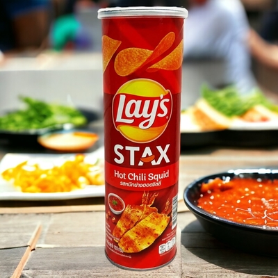 Großverkaufsmöglichkeit: Lay's Stax Hot Chili Squid 100g x 16g zu wettbewerbsfähigen Großhandelspreisen für den internationalen Einzelhandel