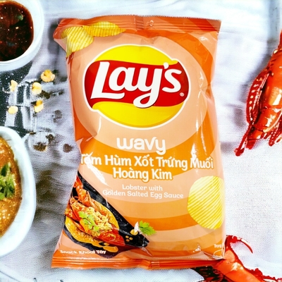Lays Vietnam Mischung aus Vielfalt Vielfalt von Aromen für einen Snack-Zeit Extravaganza