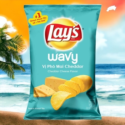 Lay's Cheddar Cheese Flavor Chips - Großhandel und Einzelhandel