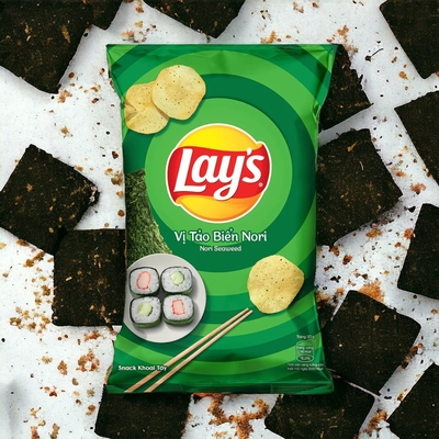 Lays Vietnam Mischung aus Vielfalt Vielfalt von Aromen für einen Snack-Zeit Extravaganza
