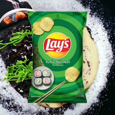 Lay's 90g Nori Seaweed Chips Großhandel - 40 Stück für Einzelhändler und Händler