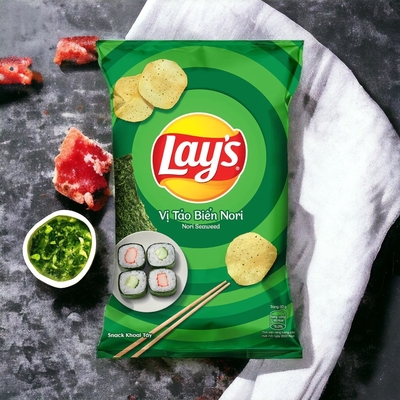 Lay's 90g Nori Seaweed Chips Großhandel - 40 Stück für Einzelhändler und Händler