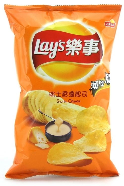 Großhandel: Popular Lays Schweizer Käse - Aromatisierte Kartoffelchips - 59.5G - Großhandel asiatischer Snack