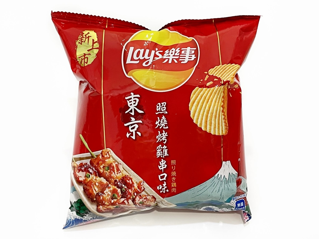 Lays Tokyo Teriyaki Bratkartoffelchips - Pack 54g - Eine Top-Wahl für die weltweite Erweiterung Ihrer asiatischen Snack-Sammlung.
