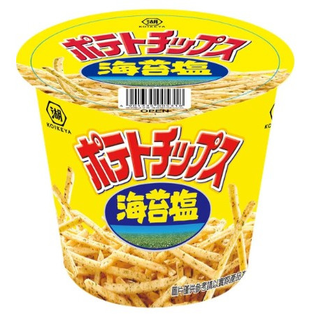 Erweitern Sie Ihre Großhandelswahl, indem Sie Kalamojo Long Potato Sticks - Salzwasser Algen 65g /12 Eimer einbeziehen