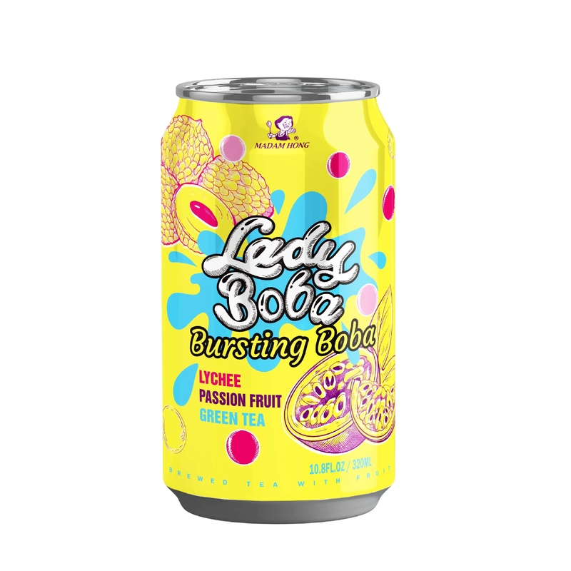320 ml Passionsfrucht und Lychee-Blasen-Bubbeltee - Ihre zuverlässige Quelle für Groß- und Einzelhandel Bubble Tea